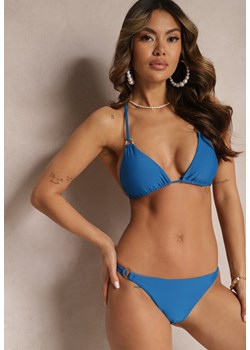 Niebieskie Bikini 2-Częściowe Majtki Figi i Biustonosz Wiązany na Plecach Calix ze sklepu Renee odzież w kategorii Stroje kąpielowe - zdjęcie 170758618
