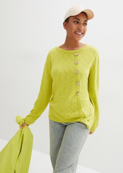 Sweter z asymetryczną linią dołu ze sklepu bonprix w kategorii Swetry damskie - zdjęcie 170766836