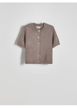 Reserved - Sweter z krótkim rękawem - złoty ze sklepu Reserved w kategorii Swetry damskie - zdjęcie 170767146