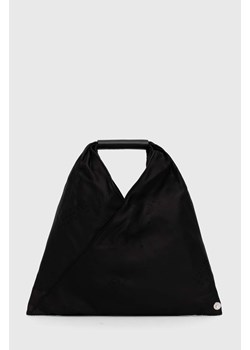 MM6 Maison Margiela torebka Handbag kolor czarny SB6WD0013 ze sklepu PRM w kategorii Torebki worki - zdjęcie 170769498