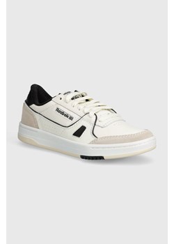 Reebok Classic sneakersy skórzane Lt Court kolor beżowy 100074274 ze sklepu PRM w kategorii Buty sportowe męskie - zdjęcie 170770038