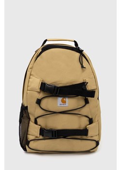 Carhartt WIP plecak Kickflip Backpack kolor beżowy mały gładki I031468.1YKXX ze sklepu PRM w kategorii Plecaki - zdjęcie 170770106