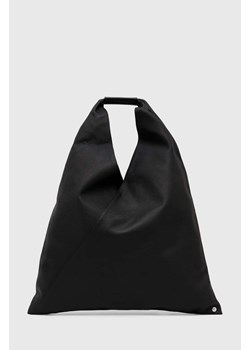 MM6 Maison Margiela torebka skórzana Classic Japanese Handbag kolor czarny S54WD0039 ze sklepu PRM w kategorii Torby Shopper bag - zdjęcie 170770226