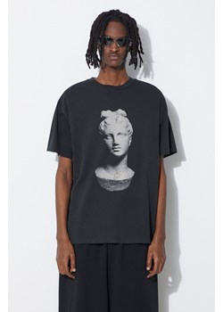 Aries t-shirt bawełniany Aged Statue SS Tee męski kolor czarny z nadrukiem SUAR60015X ze sklepu PRM w kategorii T-shirty męskie - zdjęcie 170770356