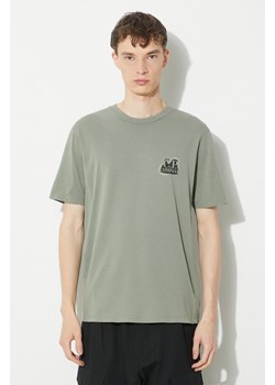 C.P. Company t-shirt bawełniany Jersey Artisanal British Sailor męski kolor zielony z nadrukiem 16CMTS286A005431G ze sklepu PRM w kategorii T-shirty męskie - zdjęcie 170770369