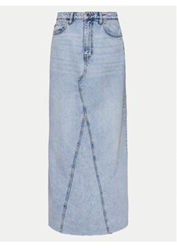 Gina Tricot Spódnica jeansowa 21426 Niebieski Regular Fit ze sklepu MODIVO w kategorii Spódnice - zdjęcie 170771605