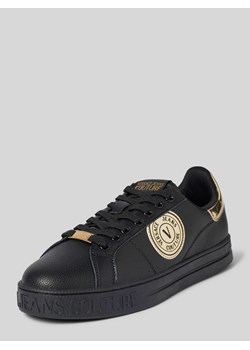 Sneakersy skórzane z detalami z logo model ‘FONDO COURT’ ze sklepu Peek&Cloppenburg  w kategorii Buty sportowe męskie - zdjęcie 170771878