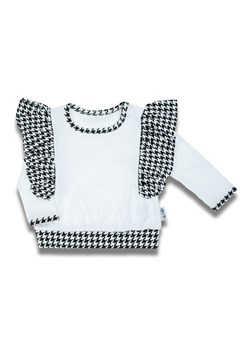 Bluzka bawełniana dla dziewczynki z długim rękawem ze sklepu 5.10.15 w kategorii Bluzki dziewczęce - zdjęcie 170772387