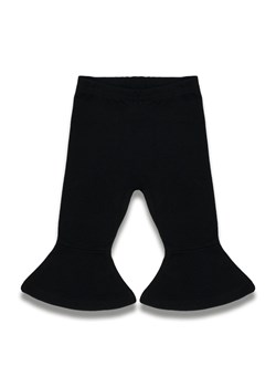 Legginsy dzwony dla dziewczynki czarne ze sklepu 5.10.15 w kategorii Spodnie dziewczęce - zdjęcie 170772669