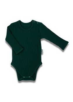 Bawełniane czarne body chłopięce z długim rękawem ze sklepu 5.10.15 w kategorii Body niemowlęce - zdjęcie 170772717