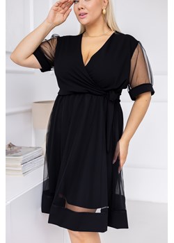 Czarna Sukienka KALEMA ze sklepu TONO w kategorii Sukienki - zdjęcie 170773095