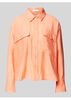 Bluzka z kieszeniami z patką na piersi model ‘Fastelle’ ze sklepu Peek&Cloppenburg  w kategorii Koszule damskie - zdjęcie 170778557