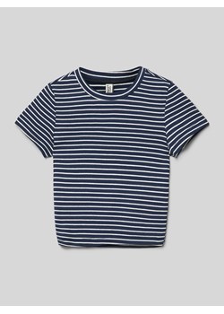 Krótka t-shirt w paski ze sklepu Peek&Cloppenburg  w kategorii T-shirty chłopięce - zdjęcie 170778598