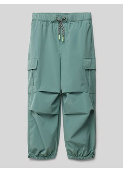 Spodnie cargo o kroju slim fit z elastycznym pasem ze sklepu Peek&Cloppenburg  w kategorii Spodnie chłopięce - zdjęcie 170778629