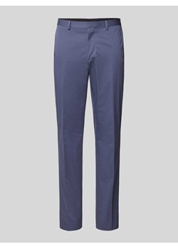 Spodnie garniturowe w jednolitym kolorze model ‘Hesten’ ze sklepu Peek&Cloppenburg  w kategorii Spodnie męskie - zdjęcie 170778699
