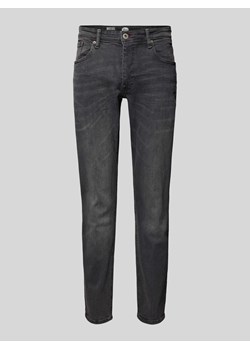 Jeansy o kroju slim fit z 5 kieszeniami ze sklepu Peek&Cloppenburg  w kategorii Jeansy męskie - zdjęcie 170778737