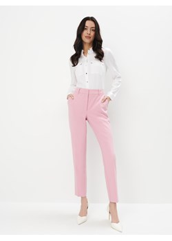 Mohito - Różowe spodnie cygaretki - pastelowy różowy ze sklepu Mohito w kategorii Spodnie damskie - zdjęcie 170779238