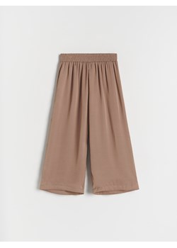Reserved - Spodnie wide leg - złoty ze sklepu Reserved w kategorii Spodnie dziewczęce - zdjęcie 170779986