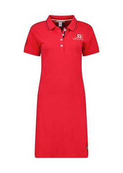 Canadian Peak Sukienka polo &quot;Katcheak&quot; w kolorze czerwonym ze sklepu Limango Polska w kategorii Sukienki - zdjęcie 170782138