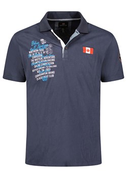 Canadian Peak Koszulka polo &quot;Kancreak&quot; w kolorze granatowym ze sklepu Limango Polska w kategorii T-shirty męskie - zdjęcie 170782616