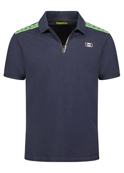 Canadian Peak Koszulka polo &quot;Kariuseak&quot; w kolorze granatowym ze sklepu Limango Polska w kategorii T-shirty męskie - zdjęcie 170782628