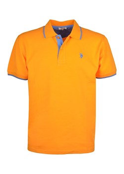 U.S. Polo Assn. Koszulka polo w kolorze pomarańczowym ze sklepu Limango Polska w kategorii T-shirty męskie - zdjęcie 170782717