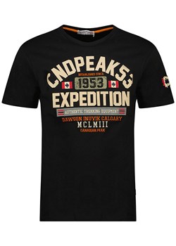 Canadian Peak Koszulka &quot;Jermaniteak&quot; w kolorze czarnym ze sklepu Limango Polska w kategorii T-shirty męskie - zdjęcie 170782797