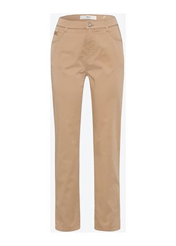 BRAX Lniane spodnie chino &quot;Mary s&quot; w kolorze beżowym ze sklepu Limango Polska w kategorii Spodnie damskie - zdjęcie 170782825