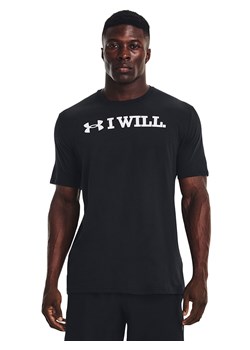 Under Armour Koszulka sportowa &quot;I WLL&quot; w kolorze czarnym ze sklepu Limango Polska w kategorii T-shirty męskie - zdjęcie 170783599