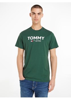 TOMMY JEANS Koszulka w kolorze zielonym ze sklepu Limango Polska w kategorii T-shirty męskie - zdjęcie 170784087