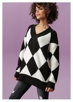 Aniston Sweter w kolorze czarno-białym ze sklepu Limango Polska w kategorii Swetry damskie - zdjęcie 170784395