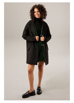 Aniston Płaszcz przejściowy w kolorze czarnym ze sklepu Limango Polska w kategorii Płaszcze damskie - zdjęcie 170784426
