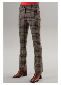 Aniston Spodnie w kolorze brązowym ze sklepu Limango Polska w kategorii Spodnie damskie - zdjęcie 170784436
