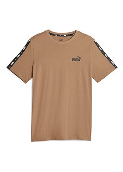 Puma Koszulka &quot;ESS+&quot; w kolorze jasnobrązowym ze sklepu Limango Polska w kategorii T-shirty męskie - zdjęcie 170784605