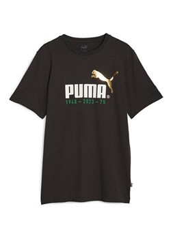 Puma Koszulka &quot;No. 1 Logo Celebration&quot; w kolorze czarnym ze sklepu Limango Polska w kategorii T-shirty męskie - zdjęcie 170784619