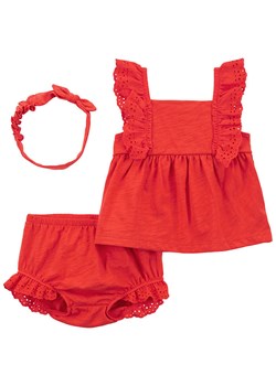 carter&apos;s 3-częściowy zestaw w kolorze czerwonym ze sklepu Limango Polska w kategorii Komplety niemowlęce - zdjęcie 170785155