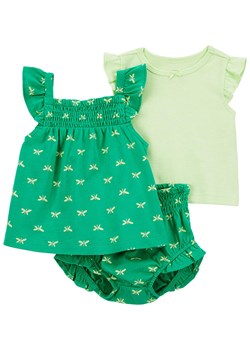carter&apos;s 3-częściowy zestaw w kolorze zielonym ze sklepu Limango Polska w kategorii Komplety niemowlęce - zdjęcie 170785156