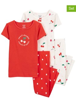carter&apos;s Piżamy (2 szt.) w kolorze czerwonym ze sklepu Limango Polska w kategorii Piżamy dziecięce - zdjęcie 170785248