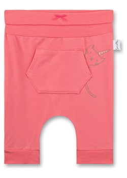 Sanetta Kidswear Spodnie dresowe w kolorze koralowym ze sklepu Limango Polska w kategorii Spodnie i półśpiochy - zdjęcie 170785366