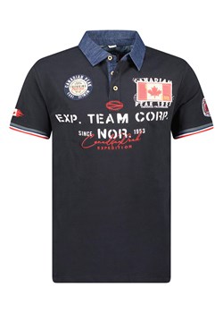 Canadian Peak Koszulka polo w kolorze czarnym ze sklepu Limango Polska w kategorii T-shirty męskie - zdjęcie 170785548
