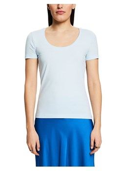 ESPRIT Koszulka w kolorze błękitnym ze sklepu Limango Polska w kategorii Bluzki damskie - zdjęcie 170785759