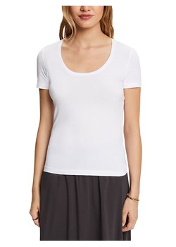 ESPRIT Koszulka w kolorze białym ze sklepu Limango Polska w kategorii Bluzki damskie - zdjęcie 170785767