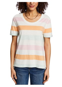 ESPRIT Koszulka w kolorze kremowym ze wzorem ze sklepu Limango Polska w kategorii Bluzki damskie - zdjęcie 170785858