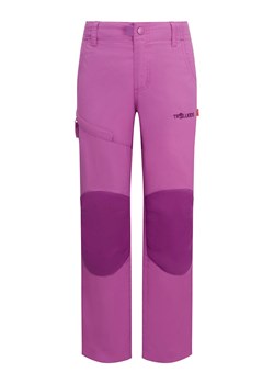 Trollkids Spodnie trekkingowe &quot;Hammerfest Pro&quot; w kolorze fioletowo-jasnoróżowym ze sklepu Limango Polska w kategorii Spodnie dziewczęce - zdjęcie 170786038