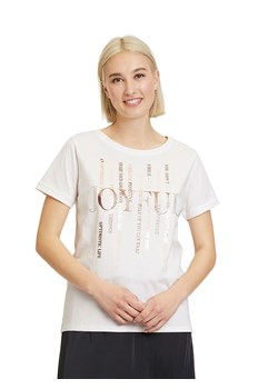 CARTOON Koszulka w kolorze białym ze sklepu Limango Polska w kategorii Bluzki damskie - zdjęcie 170786397