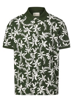 Gant Męska koszulka polo Mężczyźni Bawełna khaki wzorzysty ze sklepu vangraaf w kategorii T-shirty męskie - zdjęcie 170787137