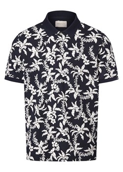 Gant Męska koszulka polo Mężczyźni Bawełna granatowy wzorzysty ze sklepu vangraaf w kategorii T-shirty męskie - zdjęcie 170787138