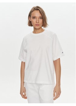 Champion T-Shirt 117351 Biały Relaxed Fit ze sklepu MODIVO w kategorii Bluzki damskie - zdjęcie 170792286