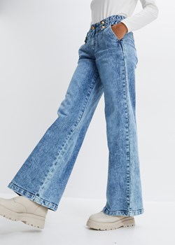 Dżinsy Marlena z ozdobnymi guzikami ze sklepu bonprix w kategorii Jeansy damskie - zdjęcie 170793678