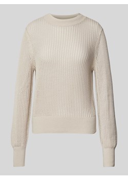 Sweter z dzianiny z ażurowym wzorem ze sklepu Peek&Cloppenburg  w kategorii Swetry damskie - zdjęcie 170796548